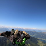 Wingsuit balloon jump